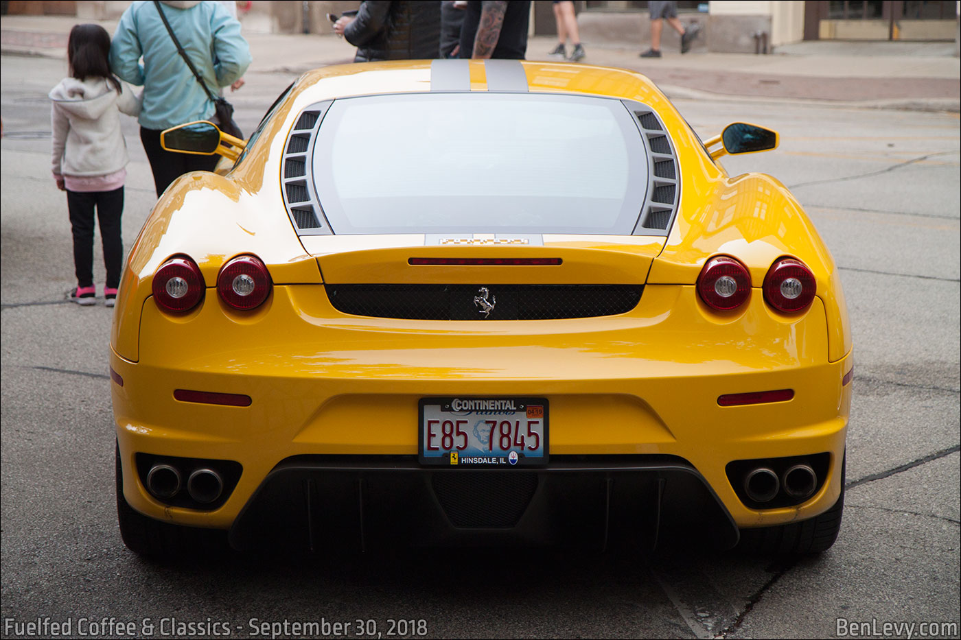 Tail of a Ferrari F430
