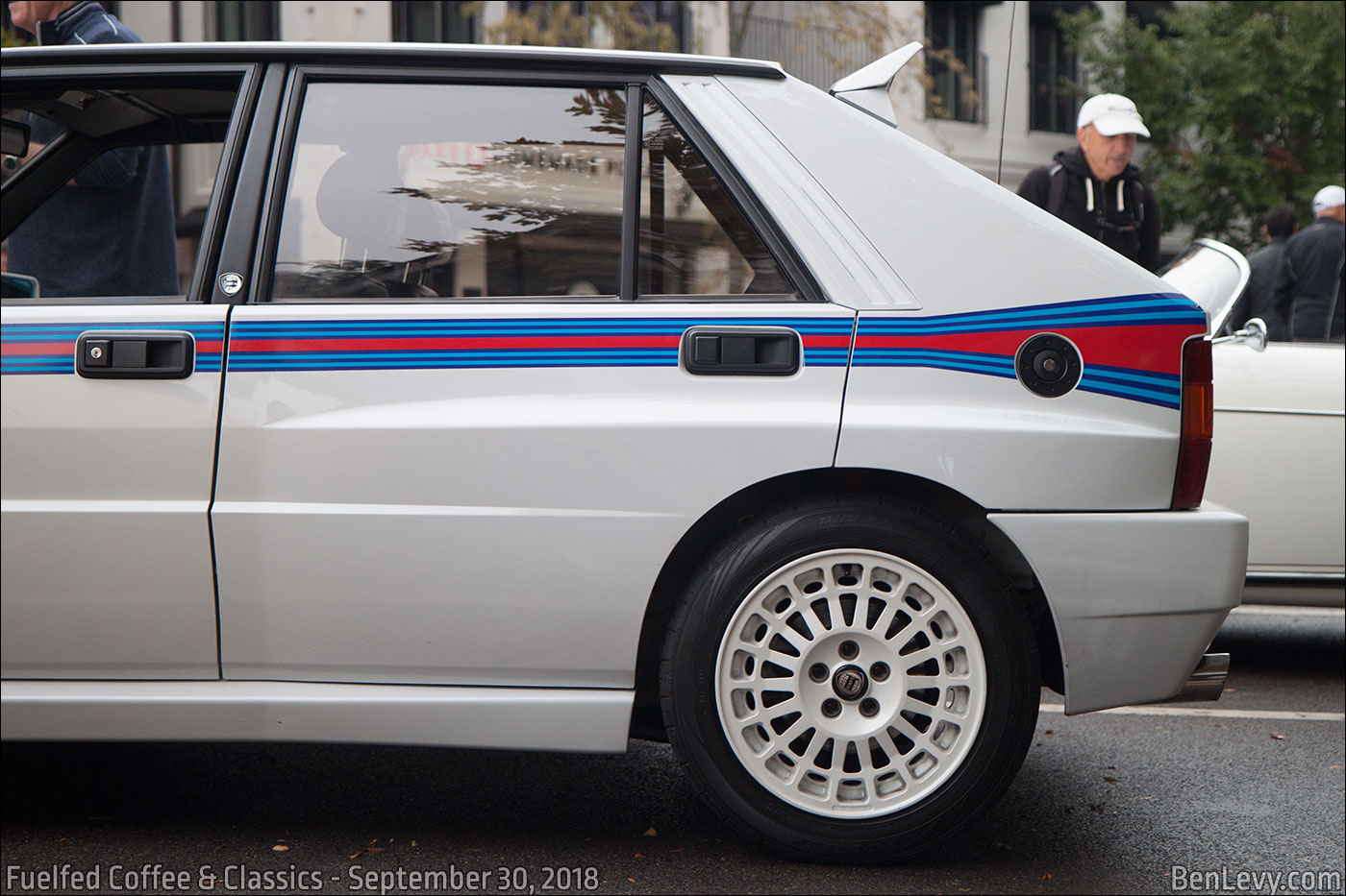 Rear door of Lancia Delta Integrale