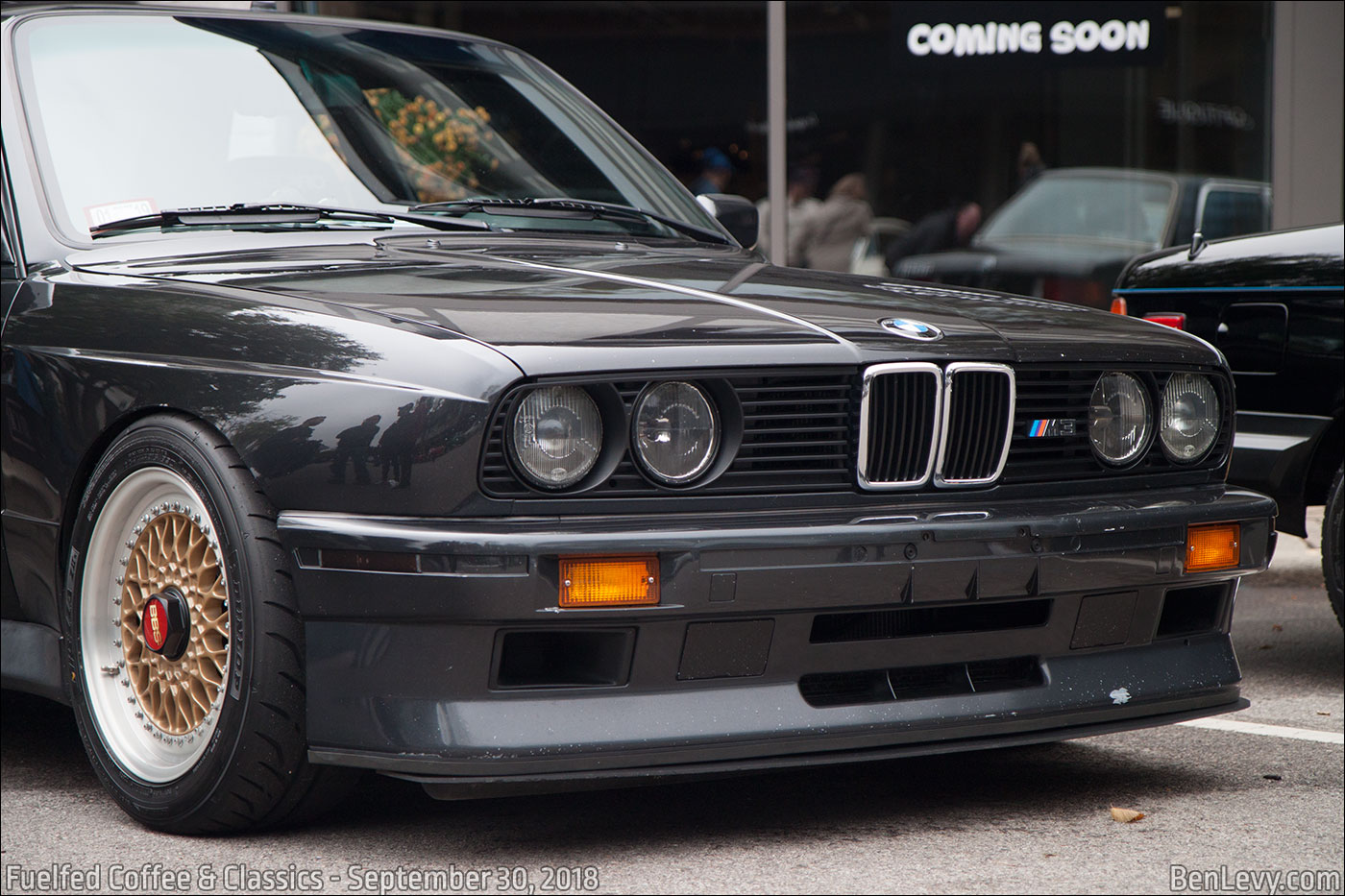 Front grill of E30 BMW M3