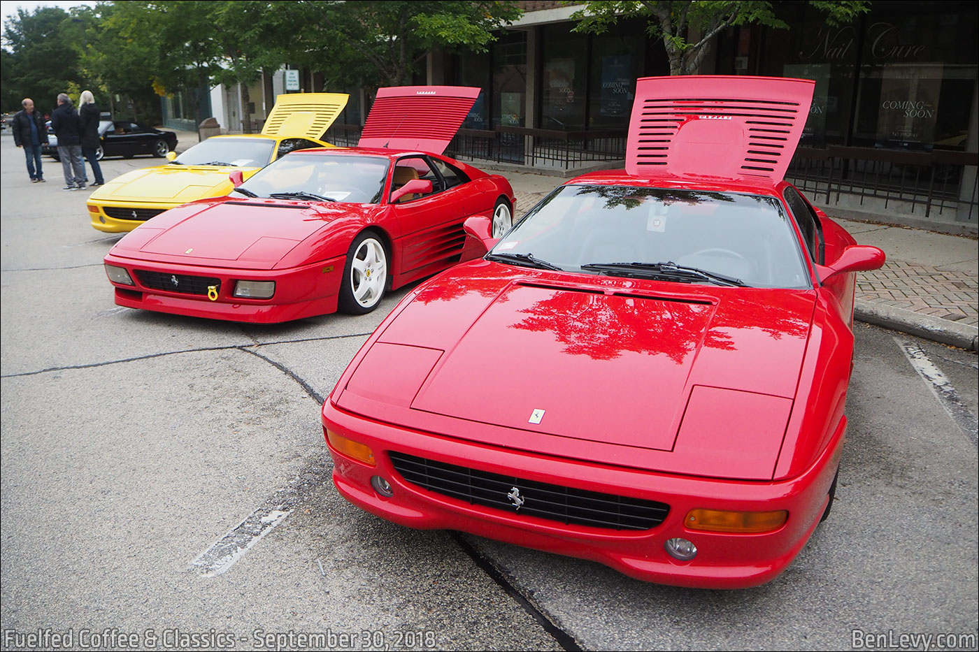 Ferraris at Coffee & Classics
