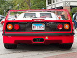 Rear of a Ferrari F40