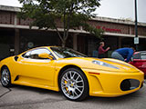 Yellow Ferrari F430