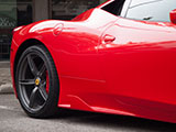 Rear Quarter of Ferrari 458 Speciale