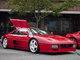 Red Ferrari 348