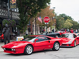 Ferraris at Fuelfed's Coffee & Classics