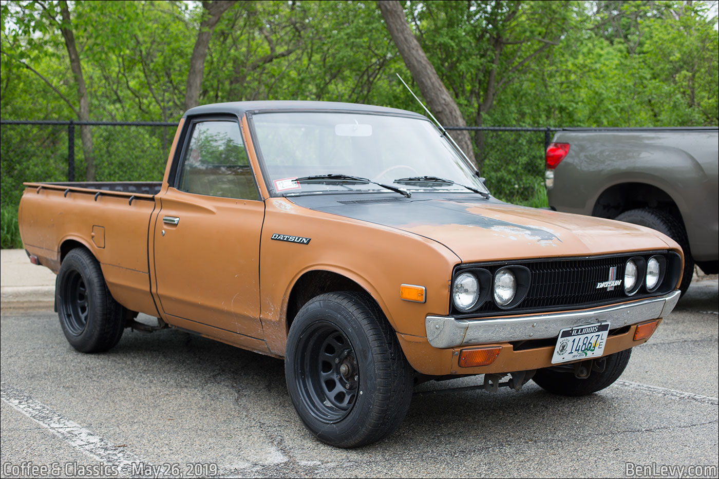 Orange Datsun 620