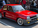 Red Renault 5 Turbo 2