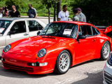 Red Porsche 993