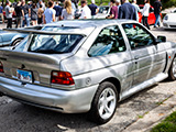 Rear quarter of Ford Escort RS Cosworth