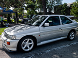 Silver Ford Escort Cosworth RS