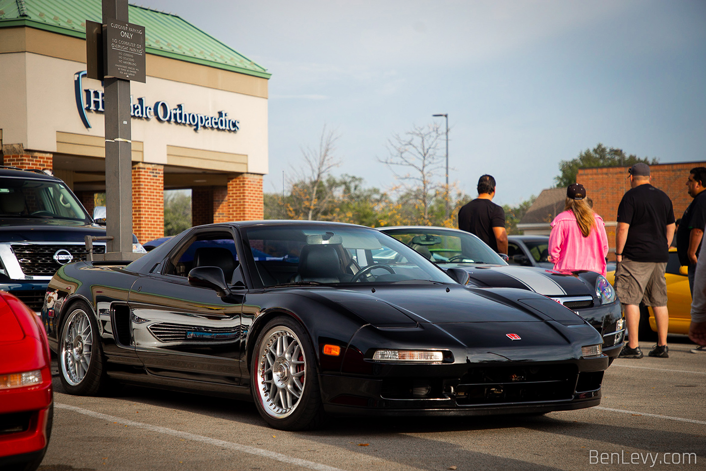 Black Acura NSX at Cold Blooded Cars & Coffee