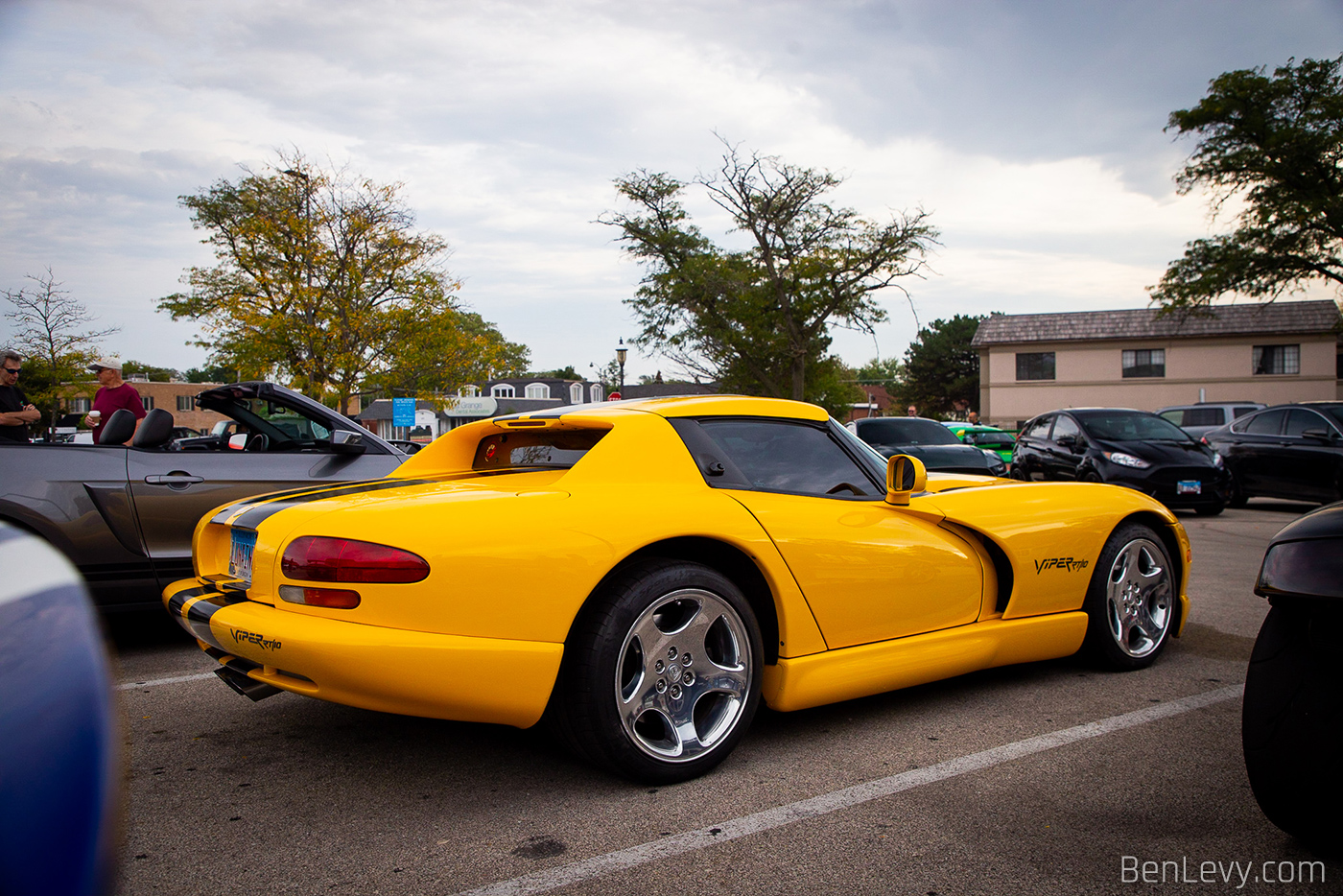 Yellow Dodge Viper