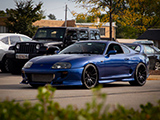 JDM Toyota Supra at Cold Blooded Cars & Coffee