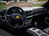 Dashboard of Ferrari 360 Modena with Black Interior
