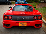 Ferrari 360 Modena at Cars & Coffee in Western Springs