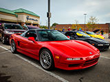 Very Clean Red Acura NSX