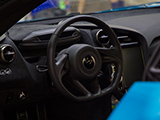 McLaren 720S steering wheel