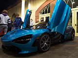 Blue McLaren 720S