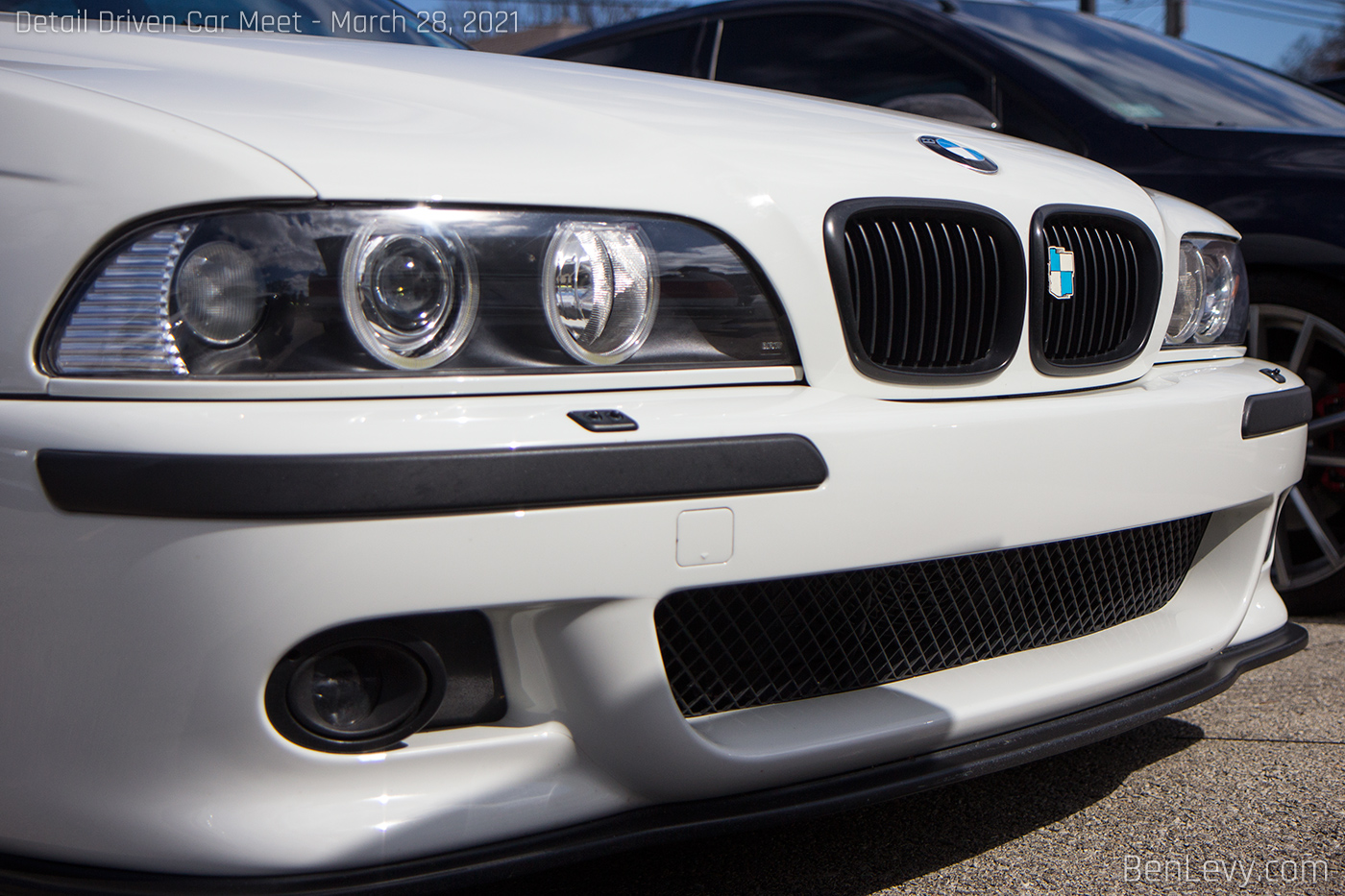 Detail of Kidney Grilles on E39 BMW M5