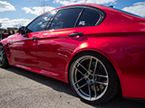 Red Wrap on BMW M3