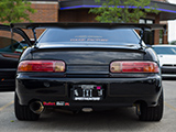 Black Lexus SC300 with Carbon Fiber Trunk and Wing