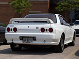 White R32 Nissan Skyline GT-R at Detail Driven Car Meet