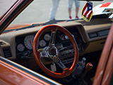 Custom Steering Wheel in Corolla Coupe