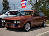 Brown 1980 Toyota Corolla Coupe