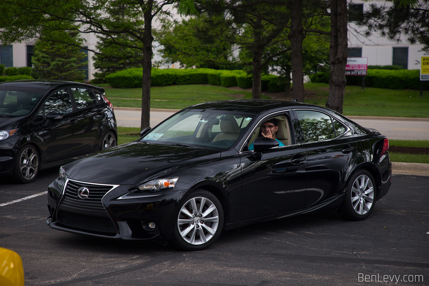 Black Lexus IS300 Rolling Out