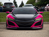 JNC1 Acura NSX with Yellow-Tinted Headlights