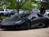 Satin Black Lamborghini Huracan Performante