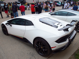 White Lamborghini Huracan Performante