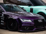 Bagged Purple Audi S7