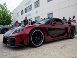 VeilSide Fortune Mazda RX-7 in Maroon