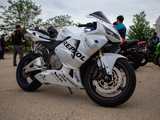 White Honda CBR 600RR