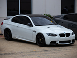 White BMW M3 Coupe