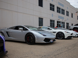 Lamborghini Gallardo and Aston Martin Vanquish