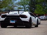 Rear of Lamborghini Huracán Performante