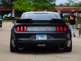 Black S550 Mustang with Custom Rear Pieces