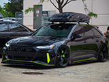 Audi RS6 Avant with Neon Green Accents