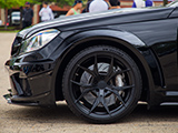 Black Rohana Wheel on W204 C63 AMG