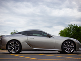 Silver Lexus LC500