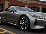 Silver Lexus LC 500