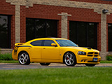 Yellow Dodge Charger SRT8 Super Bee