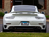 Rear of Porsche 911 Turbo (991)