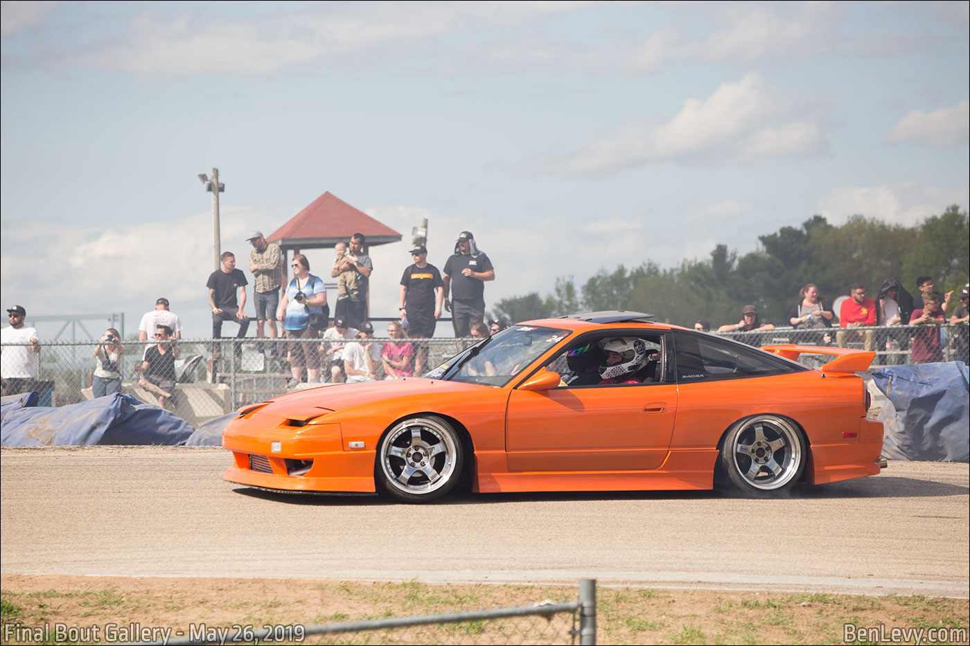Clean Orange 240SX Drifting at Final Bout Gallery