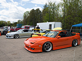 Nissans at Final Bout in Shawano, WI