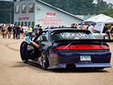 S14 240SX cooling off after drifting
