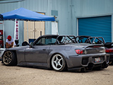 Grey Honda S2000 in the paddock at Final Bout Gallery