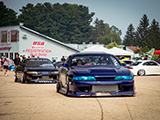JZX90 and 240SX from Drift Team Gleam